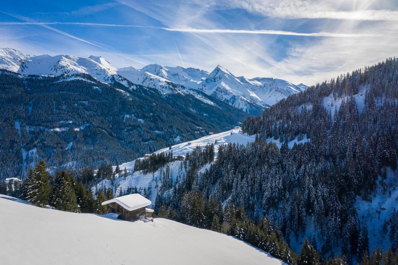 Ferienhaus Olpererblick Tux Bagian luar foto